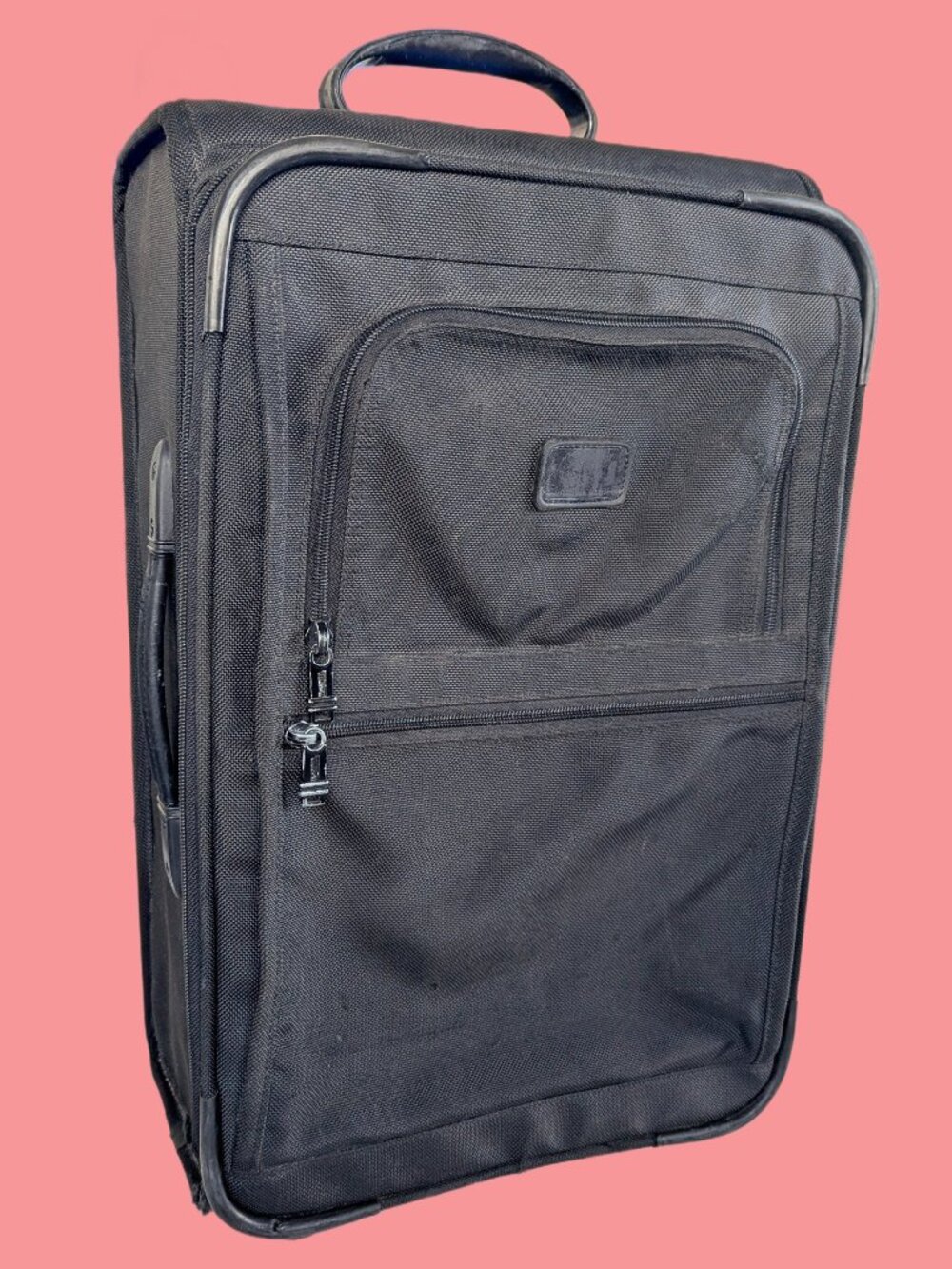 TUMI Alpha Black 22” Upright Carry-On Luggage, Nylon – Model 2243D4